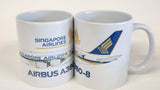 MUGSIAA380 | Coffee Mug | Airbus A380 Singapore Airlines