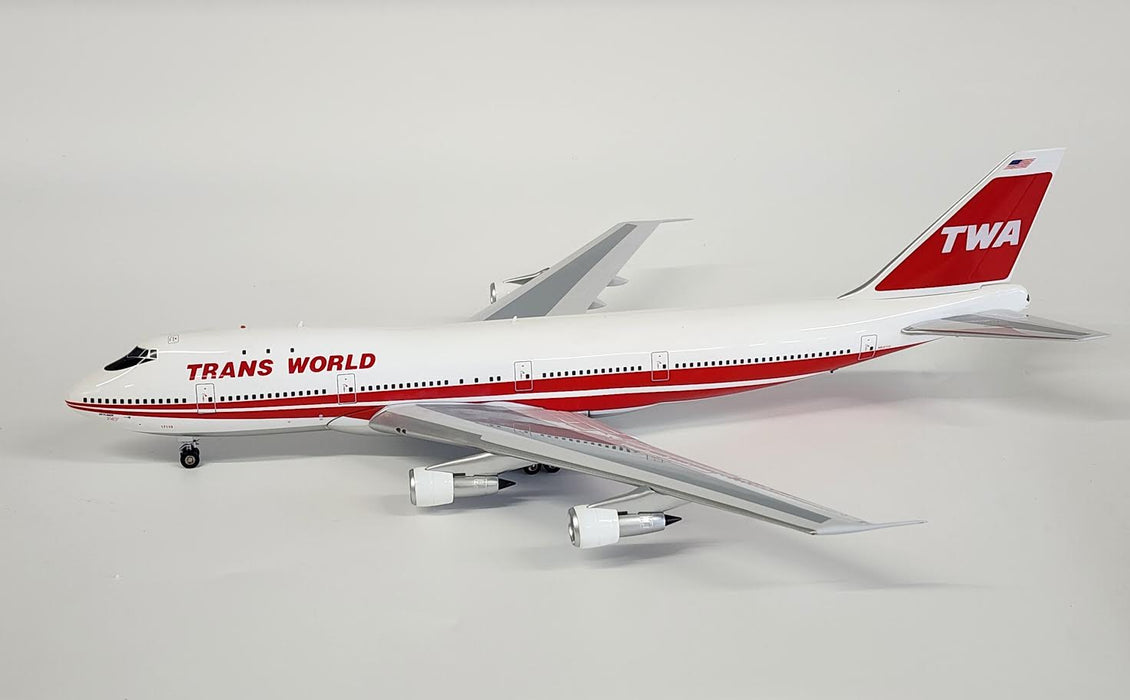 IF741008 | InFlight200 1:200 | Boeing 747-100 TWA N53110, 'Bold Titles'