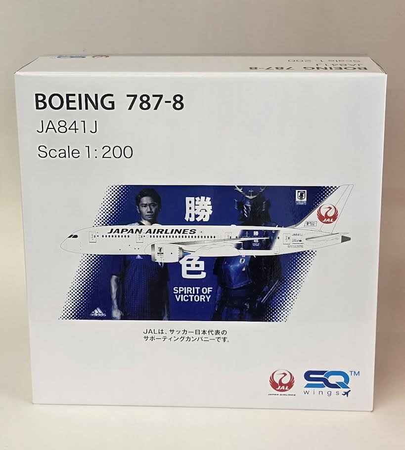L2029 | SQ Wings 1:200 | Boeing 787-8 JAL JA841J 'Spirit of Victory'