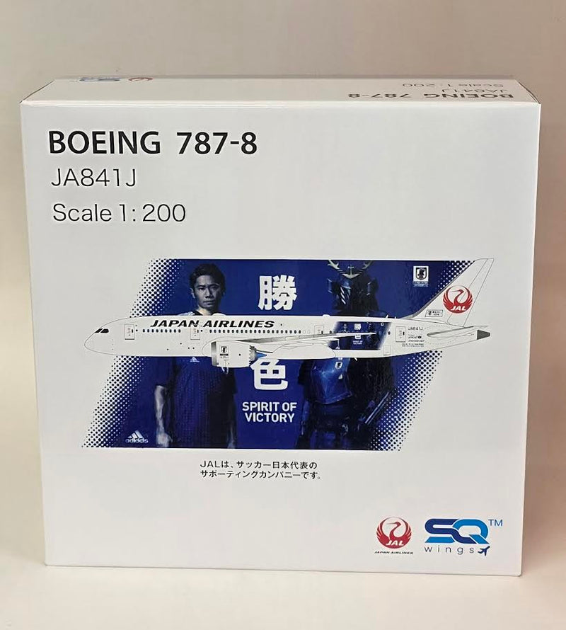 L2029 | SQ Wings 1:200 | Boeing 787-8 JAL JA841J 'Spirit of Victory'