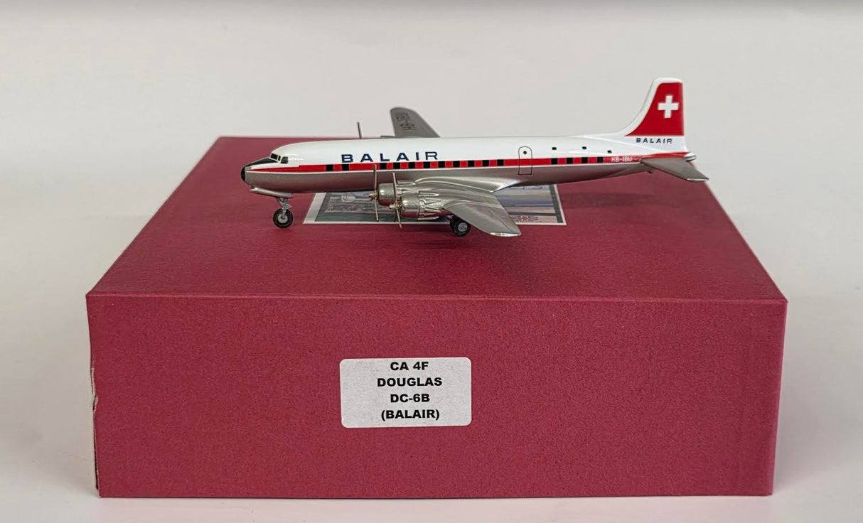 CA-4F | Western Models UK 1:200 | Douglas DC-6B Balair HB-IBU **PRE-OWNED**