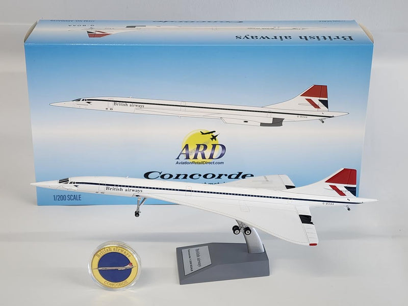 ARDBA139 | ARD Models 1:200 | Concorde 102, British Airways G-BOAA 'Negus' Livery
