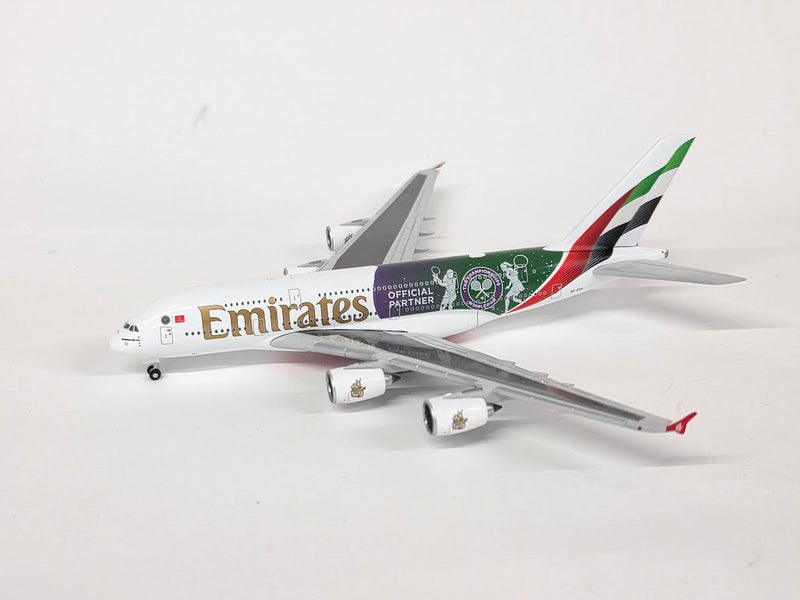 538664 | Herpa Wings 1:500 | Airbus A380 Emirates Wimbledon Official Partner – A6-EOE