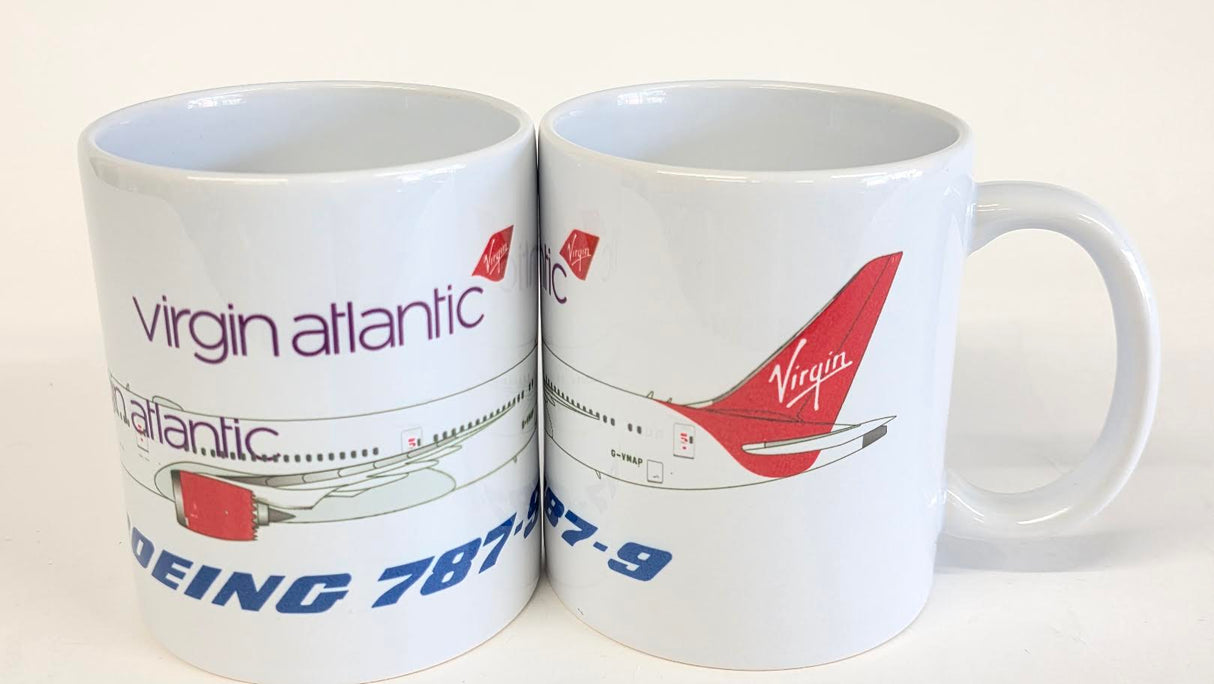 MU-VS79 | Gifts Mugs | Coffee Mug - Boeing 787-9 Virgin G-VMAP