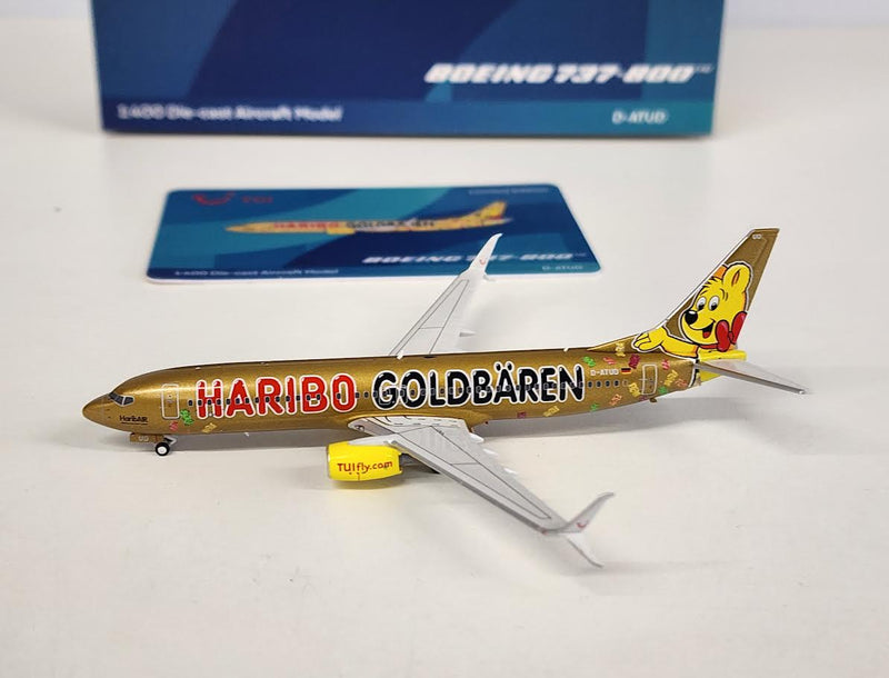 HA7380021 | Aero Polaris 1:400 | Boeing 737-800 TUI Fly Germany D-ATUD 'Haribo Livery'