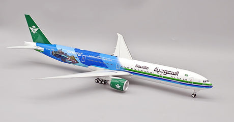 B-773-HZ-AK43 | Blue Box 1:200 | Boeing 777-368/ER Saudi Arabian Airlines HZ-AK43 with stand | is due October 2025