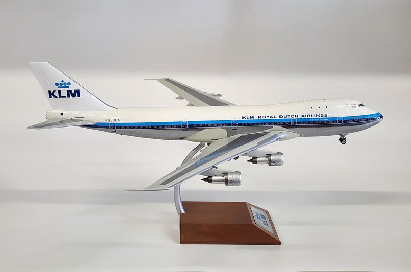 IF7410215P | InFlight200 1:200 | Boeing 747-200 KLM PH-BUA (polished, with stand) **PRE OWNED**