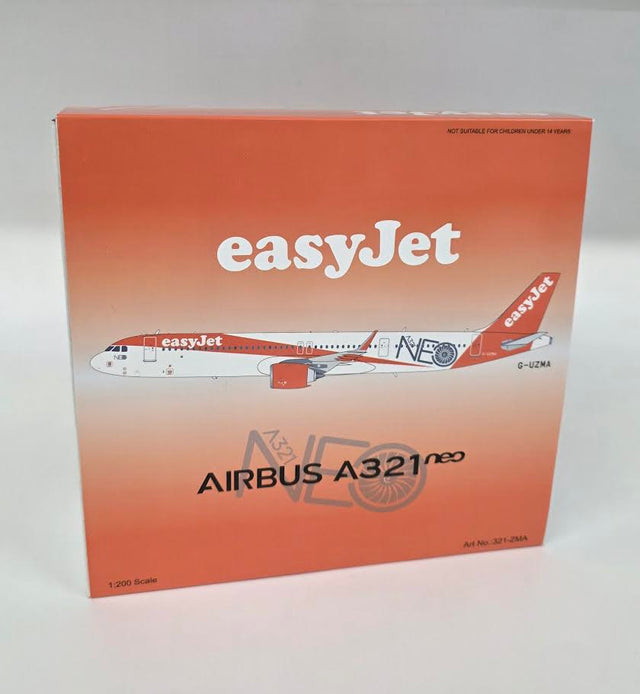 321-ZMA | Blue Box 1:200 | Airbus A321-251NX Easyjet G-UZMA 'First Neo'