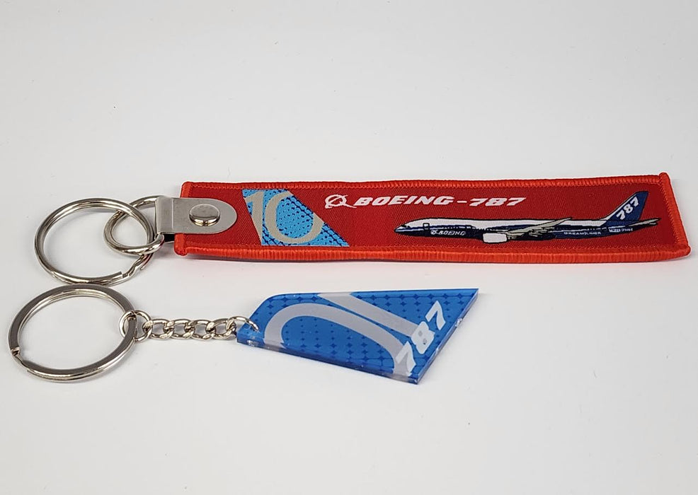 RBFB787 | Gifts Key Rings | Key Tag and Key Ring Boeing 787