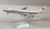 JC Wings 1:200 scale Boeing 747-100 American Airlines die-cast airplane model.
