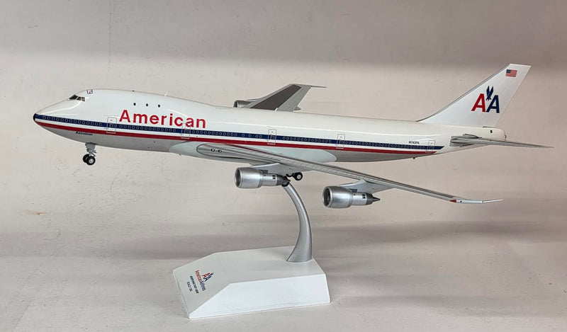 XX20292 | JC Wings 1:200 | Boeing 747-100 American Airlines White+Polished N743PA