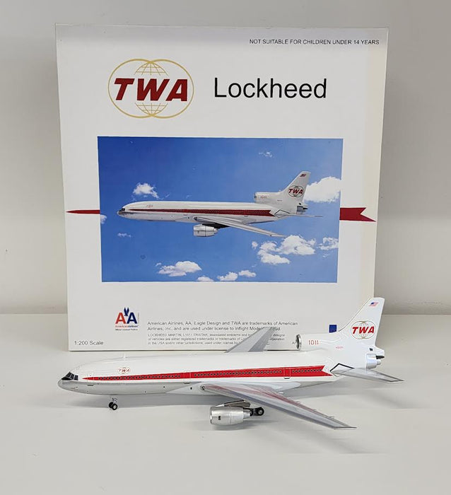 IF011005 | InFlight200 1:200 | Lockheed L-1011 TriStar TWA 'Twin Globe' N31031 (very limited - first come, first served)