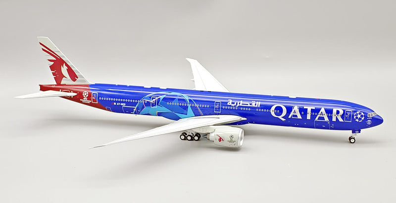 B-773-QT-BED | Blue Box 1:200 | Boeing 777-3DZER Qatar Airways A7-BED with stand | is due October 2025