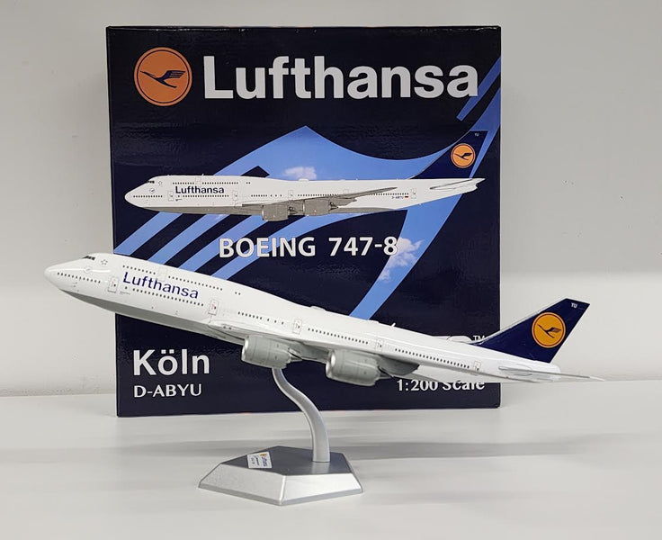 Modèle Réduit Boeing 747-200F Lufthansa Cargo - Herpa Wings 1:500 - Occasion Avec Boîte