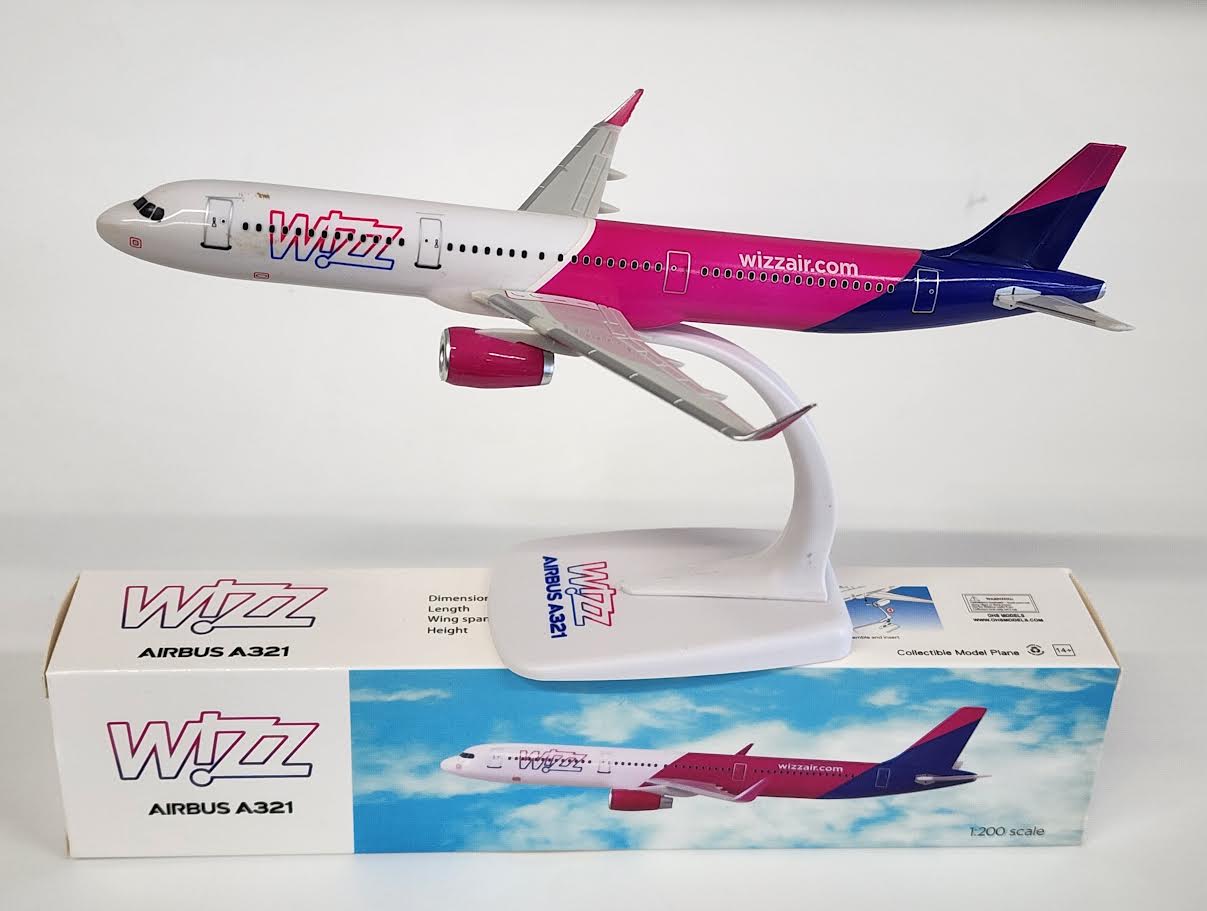 PPC-321WIZZ | PPC Models 1:200 | Airbus A321 Wizz Air (no reg)