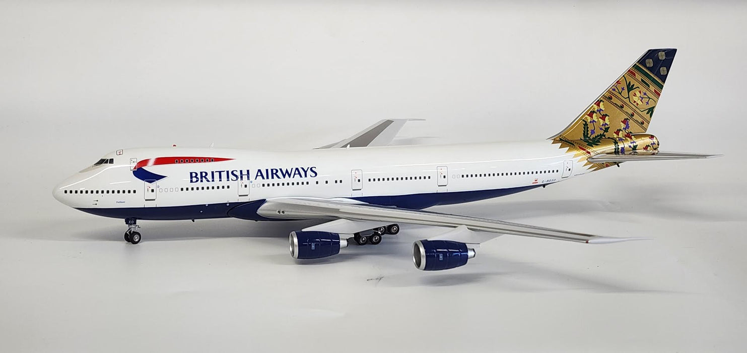 IF742006 | InFlight200 1:200 | Boeing 747-200 British Airways G-BDXO, 'India Tail'