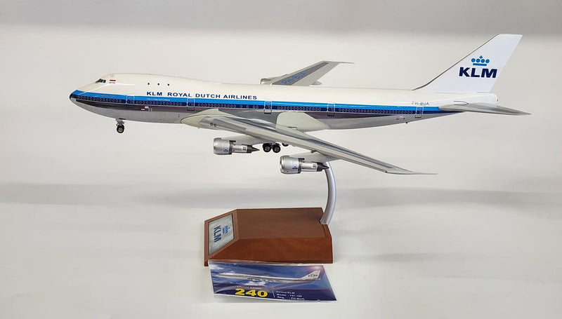 IF7410215P | InFlight200 1:200 | Boeing 747-200 KLM PH-BUA (polished, with stand) **PRE OWNED**