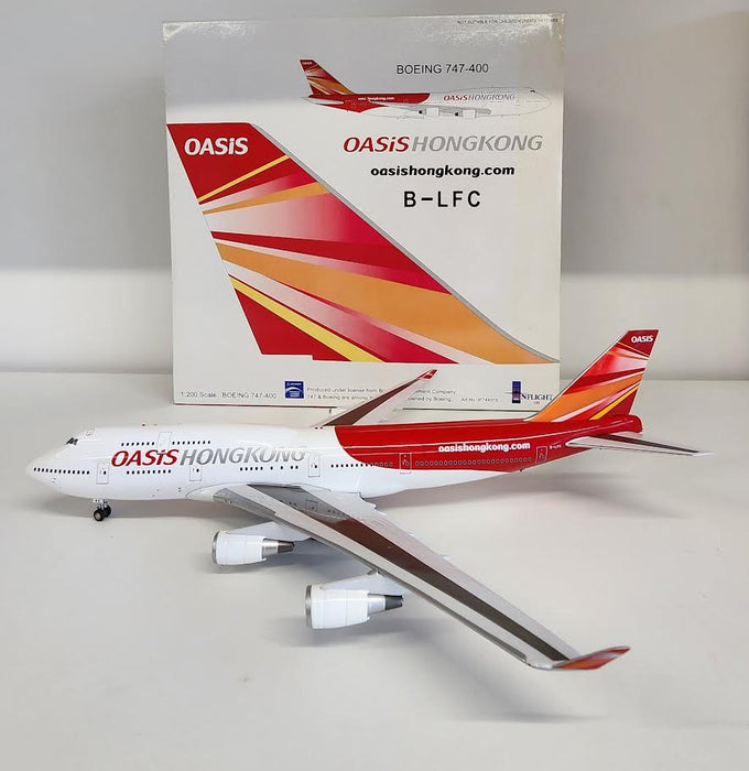IF744019 | InFlight200 1:200 | Boeing 747-400 Oasis B-LFC