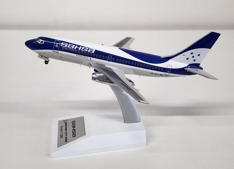 EAVSHO | El Aviador 1:200 | Boeing 737-200 SAHSA HR-SHO (with stand)