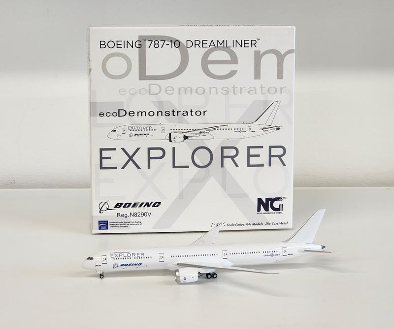 NG56025 | NG Models 1:400 | Boeing 787-10 Explorer N8290V eco demonstrator