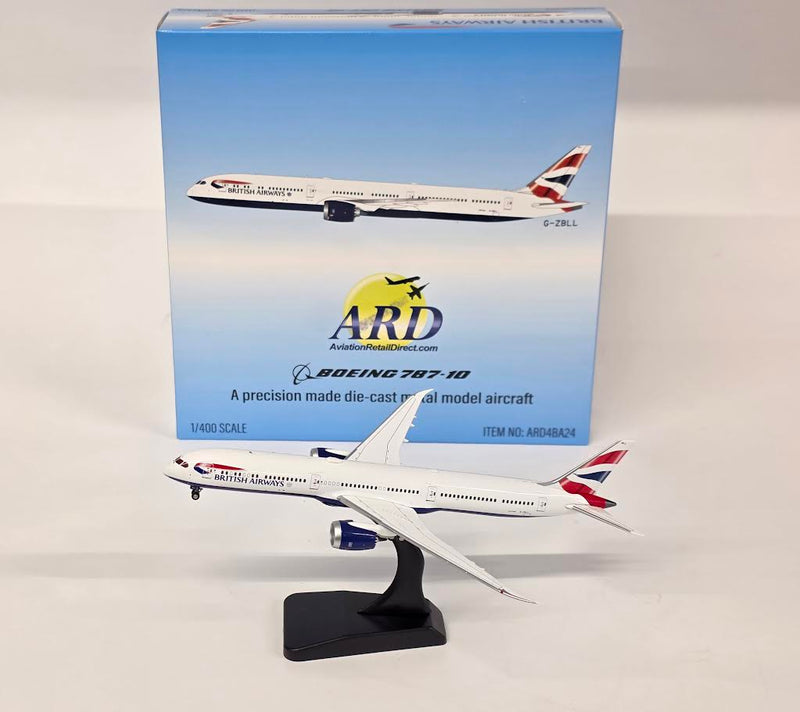 ARD4BA24 | ARD Models 1:400 | Boeing 787-10 British Airways G-ZBLL