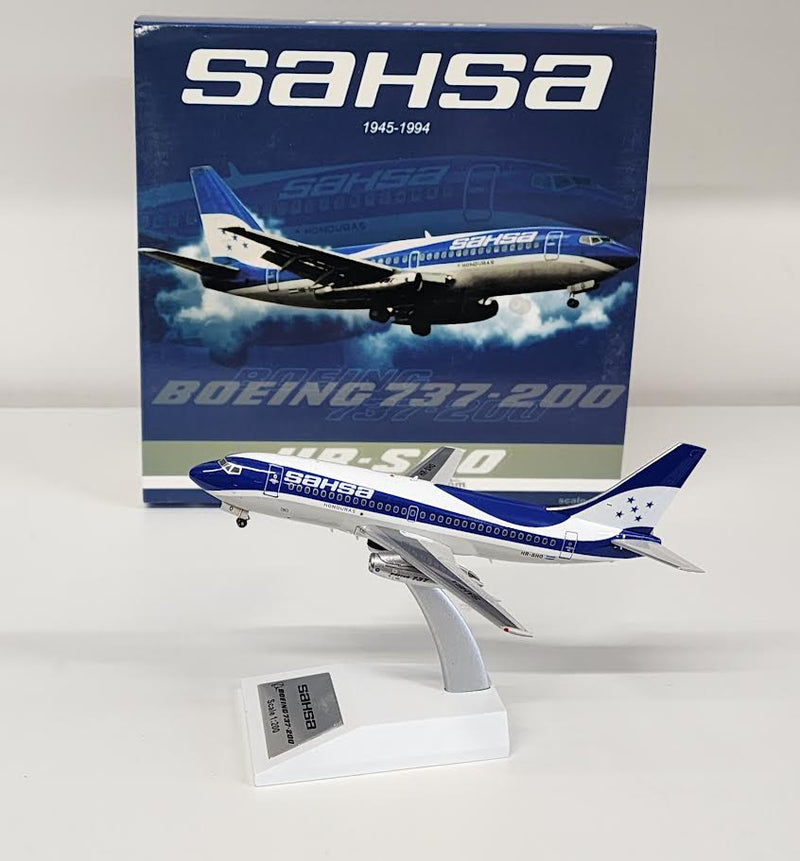 EAVSHO | El Aviador 1:200 | Boeing 737-200 SAHSA HR-SHO (with stand)
