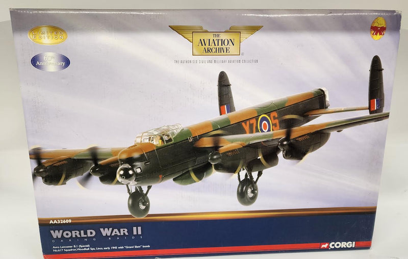 AA32609 | Corgi 1:72 | Aviation Archive | Avro Lancaster B.I (Special) RAF 617 Sqn (Grand Slam) **Pre-Owned**-