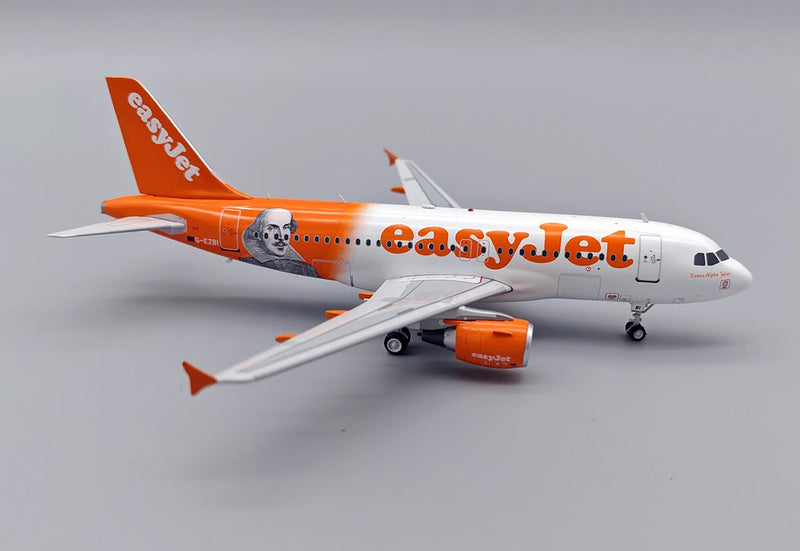 319-ZBI | Blue Box 1:200 | Airbus A319-111 EasyJet G-EZBI (with stand)
