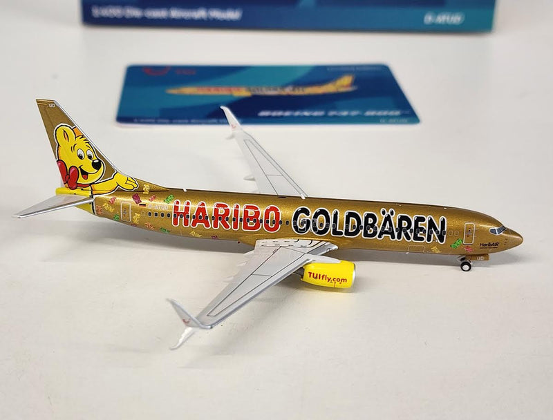 HA7380021 | Aero Polaris 1:400 | Boeing 737-800 TUI Fly Germany D-ATUD 'Haribo Livery'