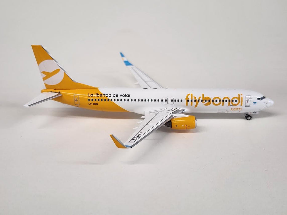 PMLVHKN | Panda Models 1:400 | Boeing 737-800 Flybondi 'La libertad de volar' LV-HKN