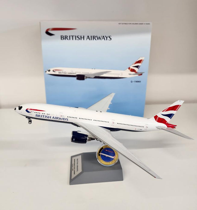 ARDBA85 | ARD Models 1:200 | Boeing 777-200ER British Airways G-YMMH, 'Panda' (with stand)