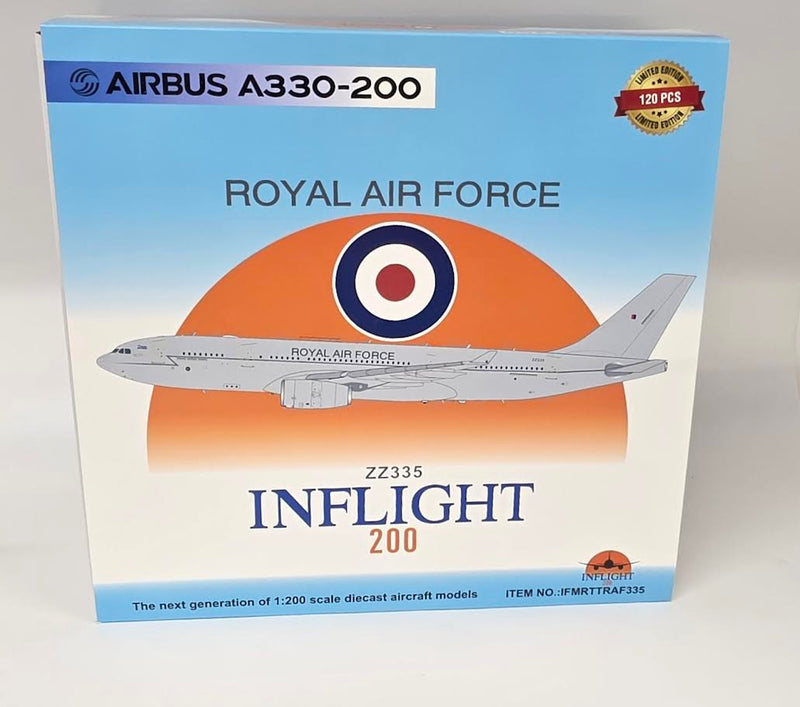 IFMRTTRAF335 | InFlight200 1:200 | Airbus A330 Voyager KC3 (A330-243MRTT) UK - Air Force ZZ335 With Stand