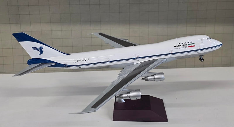 G2IRA1368 | GeminiJets 1:200 | Boeing 747-100B Iran Air EP-IAM (polished belly)
