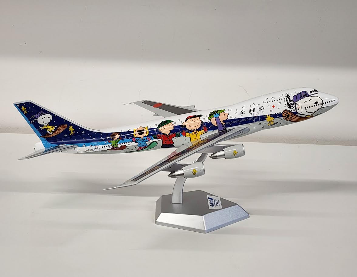 L2019 | SQ Wings 1:200 | All Nippon Airways B747-100SR JA8139 'Snoopy'