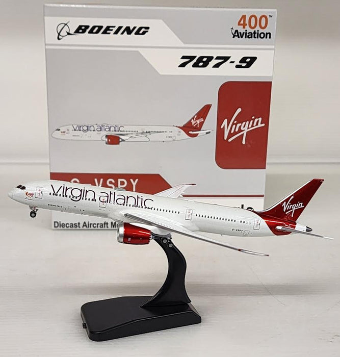 AV4196 | Aviation 400 1:400 | Boeing 787-9 Virgin Atlantic G-VSPY detachable gear