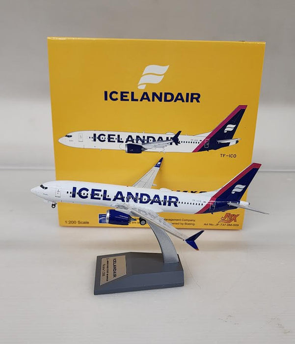 JF-737-8M-009 | JFox Models 1:200 | Boeing 737-8Max Icelandair TF-ICO