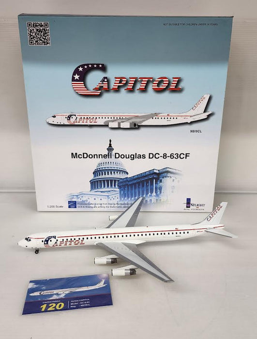 IFDC8630314 | InFlight200 1:200 | Douglas DC-8-63 Capitol Air N919CL