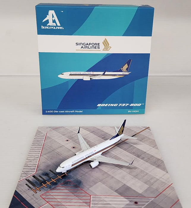 HA7380001 | Aero Polaris 1:400 | Boeing 737-800 Singapore Airlines 9V-MGM