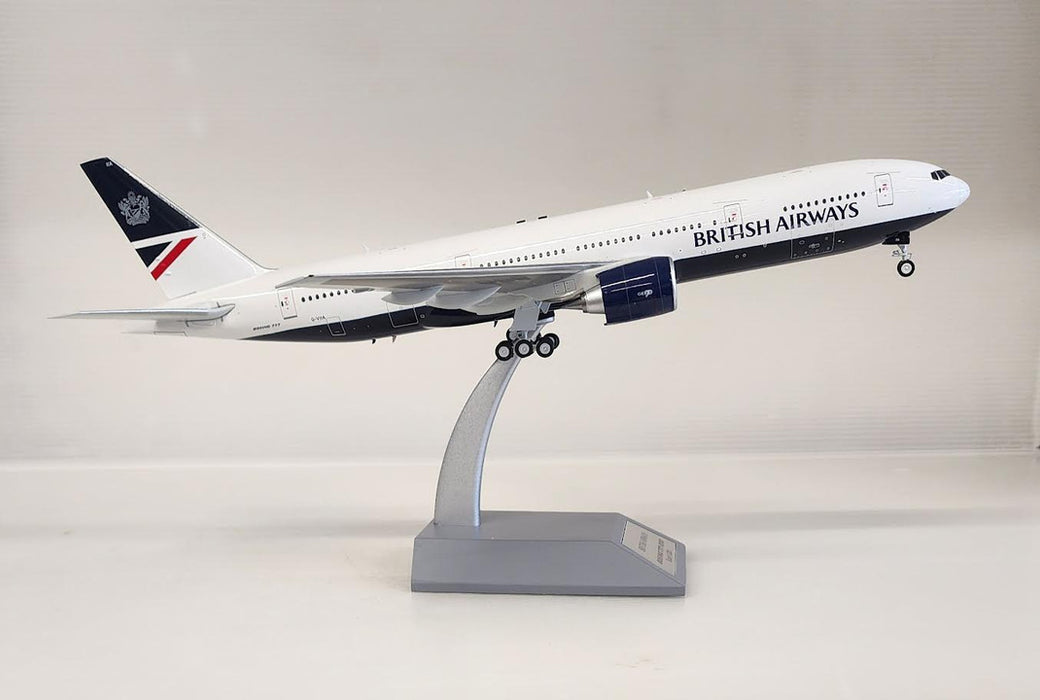 ARDBA38 | ARD Models 1:200 | Boeing 777-200 British Airways G-VIIA, 'Landor', Interim Scheme (with stand)