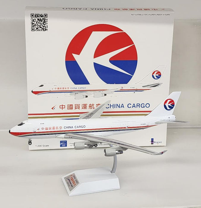 IF744MU2428 | InFlight200 1:200 | Boeing 747-400 China Cargo B-2428 (with stand)