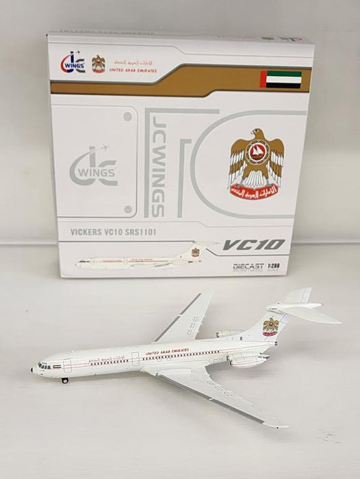 LH2384 | JC Wings 1:200 | VC-10 Srs1101 United Arab Emirates Government G-ARVF