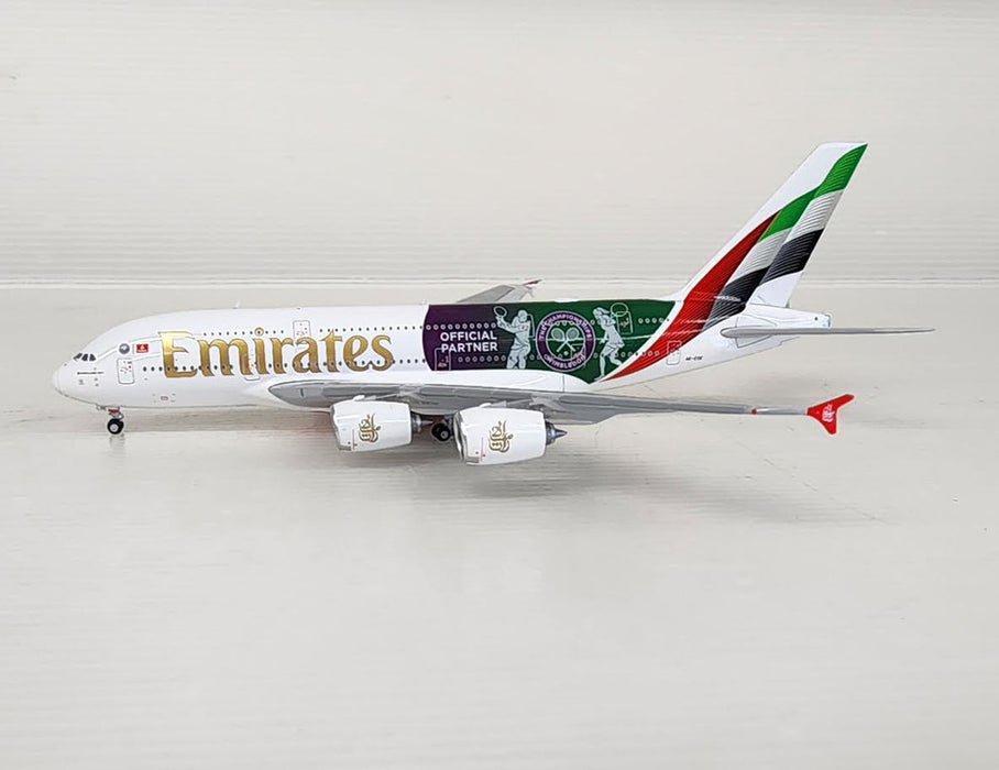 GJUAE2283 | Gemini Jets 1:400 1:400 | Airbus A380 EMIRATES A6-EOE WIMBLEDON 2024