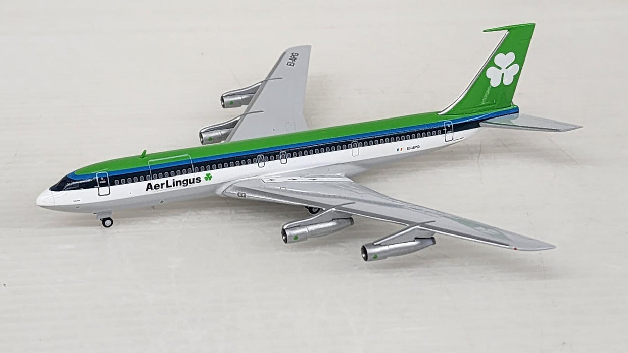 BB4-707-001 | Big Bird 1:400 | Boeing 707-300C Aer Lingus Reg: EI-APG With Antenna