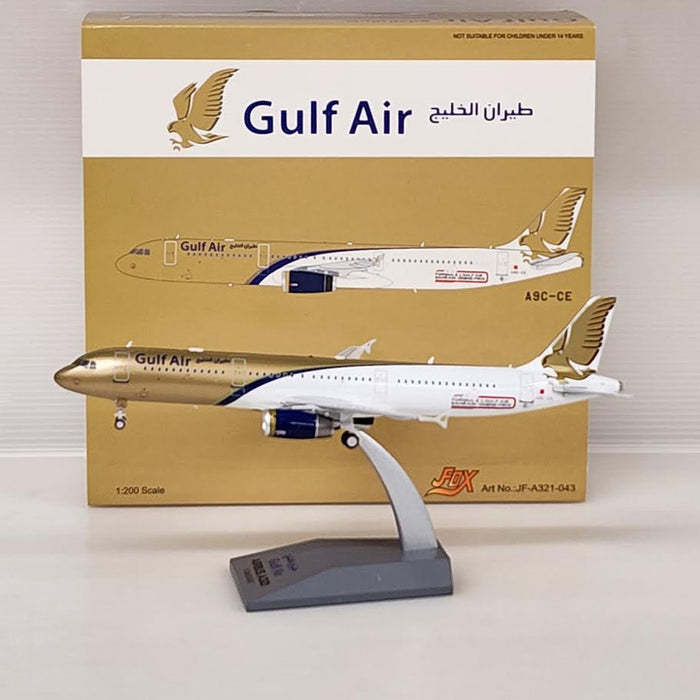 JF-A321-043 | JFox Models 1:200 | Airbus A321 Gulf Air A9C-CE