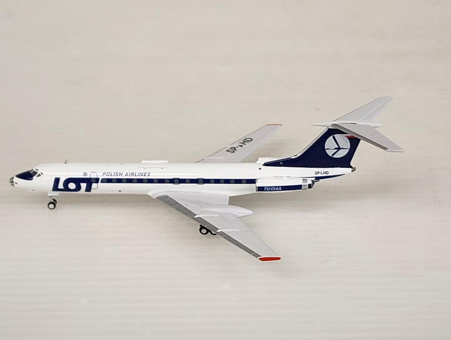 PM62412 | Panda Models 1:400 | Tupolev TU-134A LOT-Polish Airlines SP-LHD