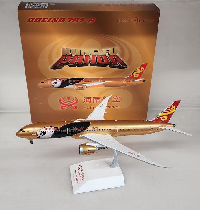 XX2068 | JC Wings 1:200 | Boeing 787-9 Hainan Airlines B-1343, 'Kung Fu Panda 4' (with stand)