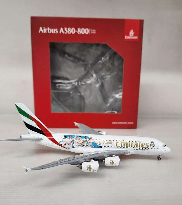 GJUAE1762 | Gemini Jets 1:400 | Airbus A380 Emirates A6-EUG, 'Real Madrid 2018'