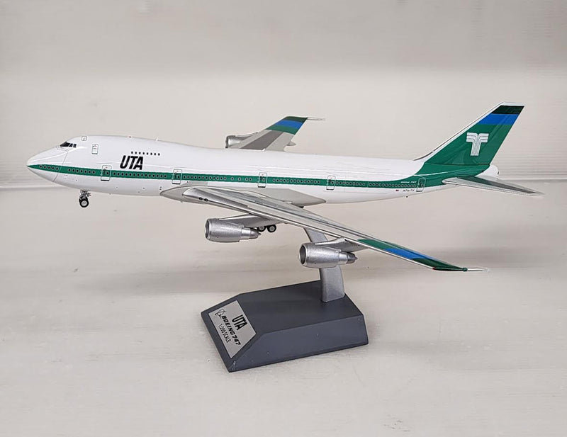 IF742UT1024R | InFlight200 1:200 | Boeing 747-271C/SCD N741TV UTA (Transamerica Airlines) with stand