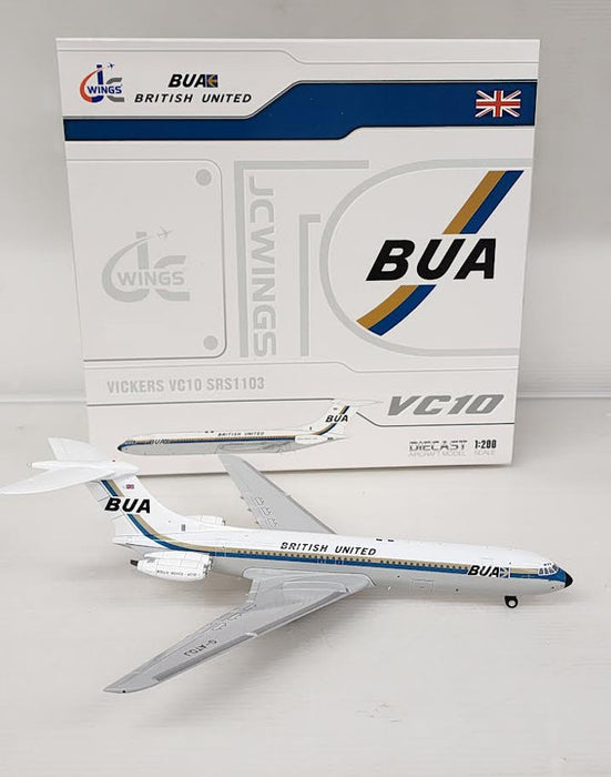 LH2385 | JC Wings 1:200 | Vickers VC10 British United Airways Srs1103 Reg G-ATDJ