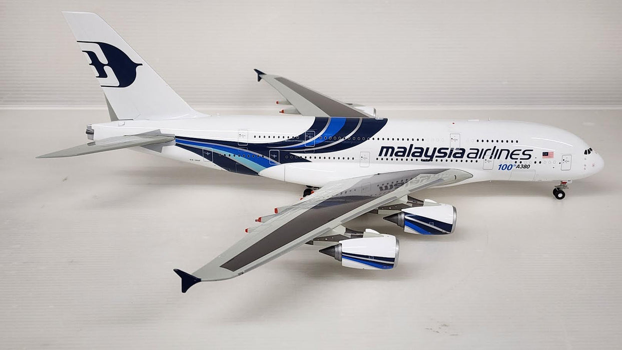 XX2592 | JC Wings 1:200 | Airbus A380 Malaysia Airlines 9M-MNF, '100th A380'